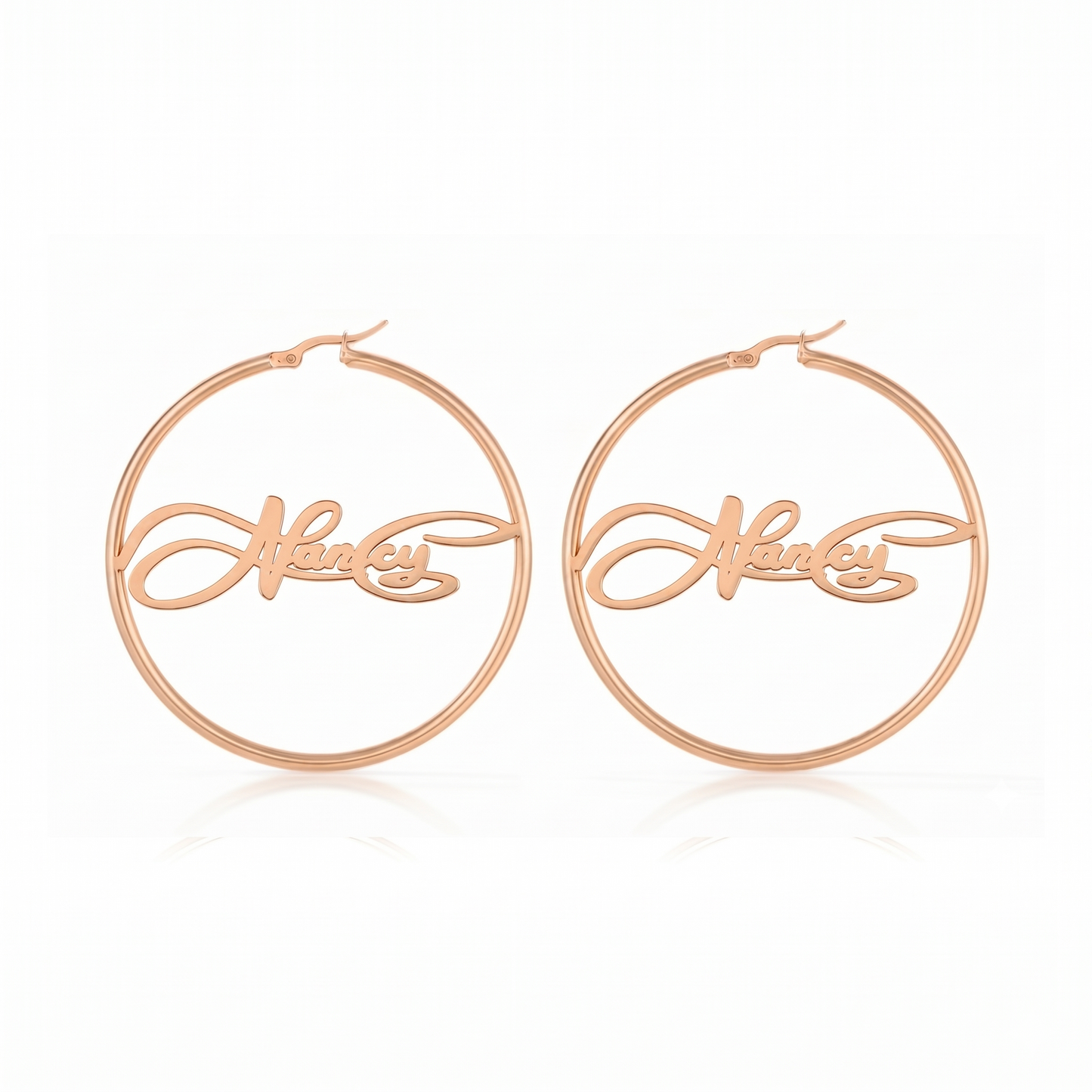 02 Custom Name Hoop-Earring