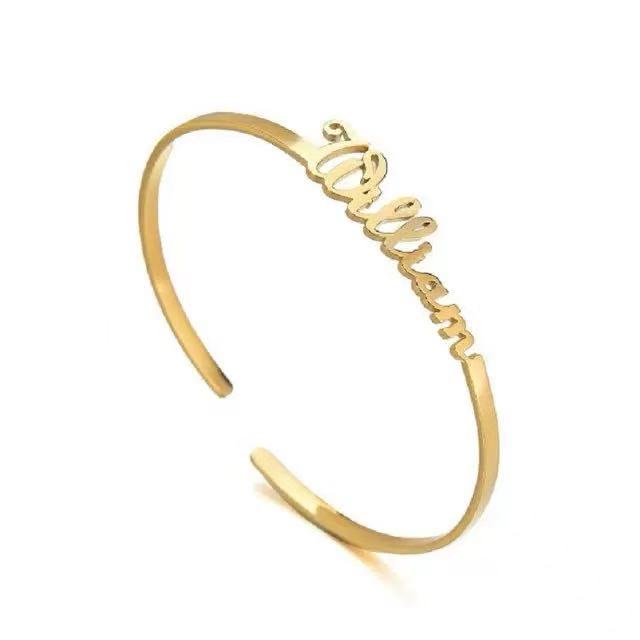 03 Custom Name Bangle