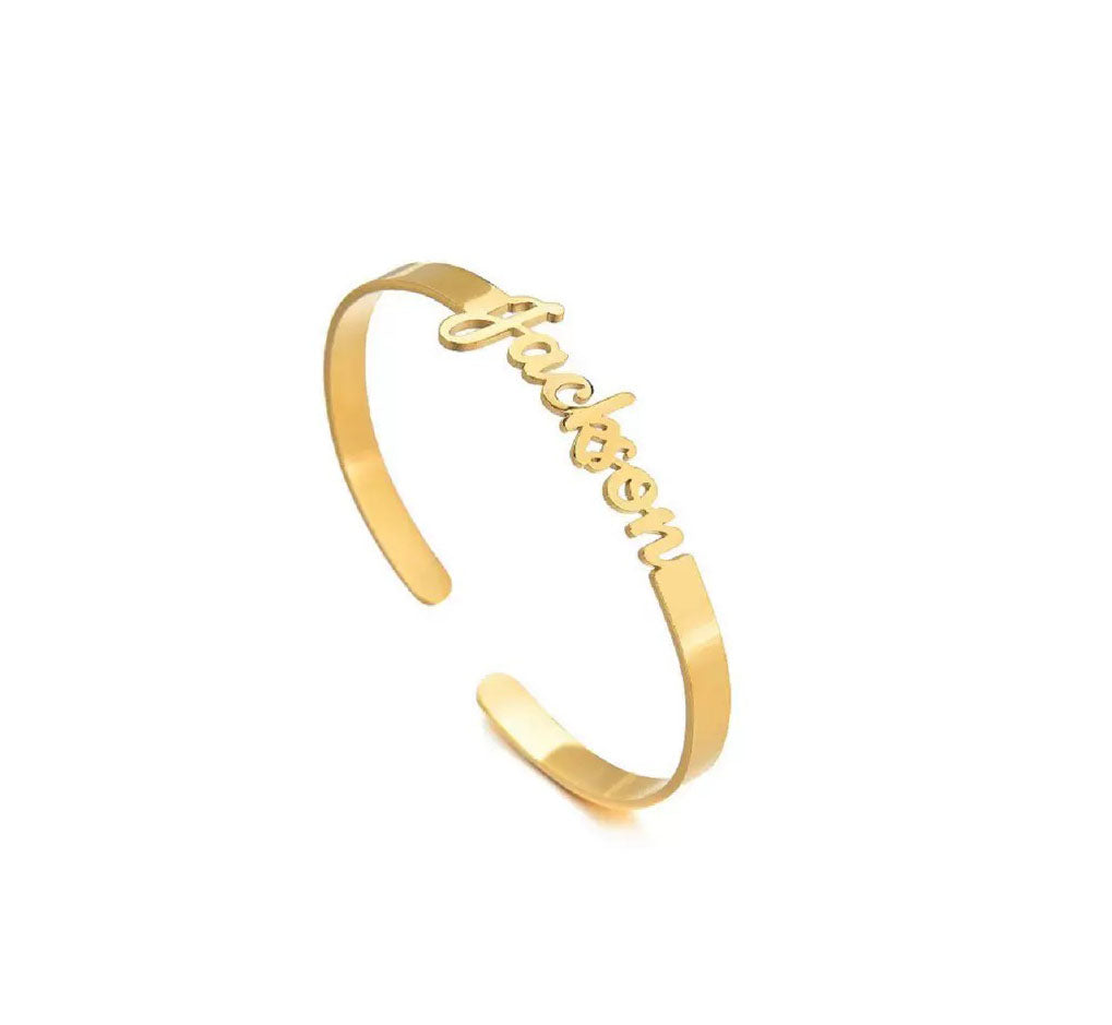 03 Custom Name Bangle