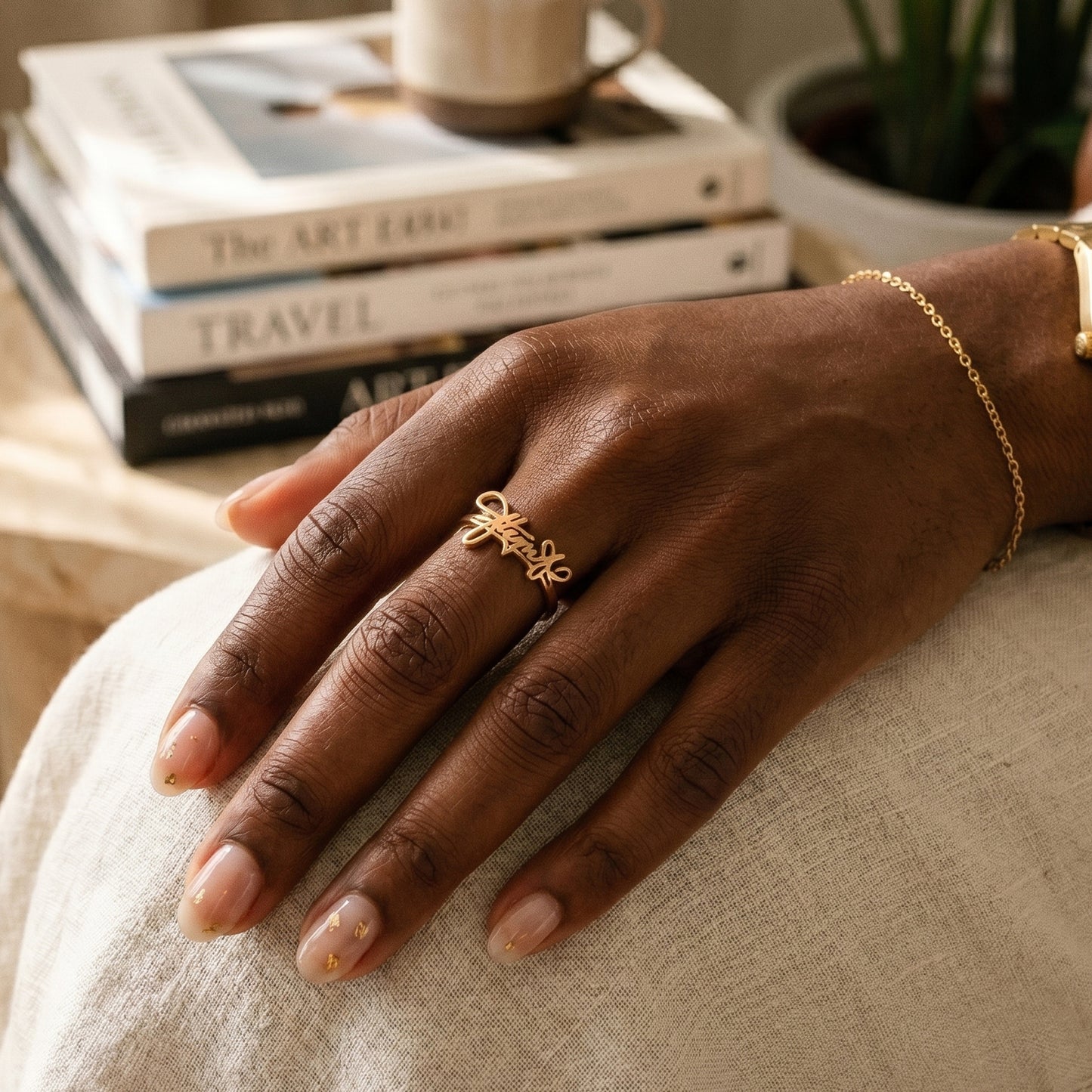 03 Custom Name Ring