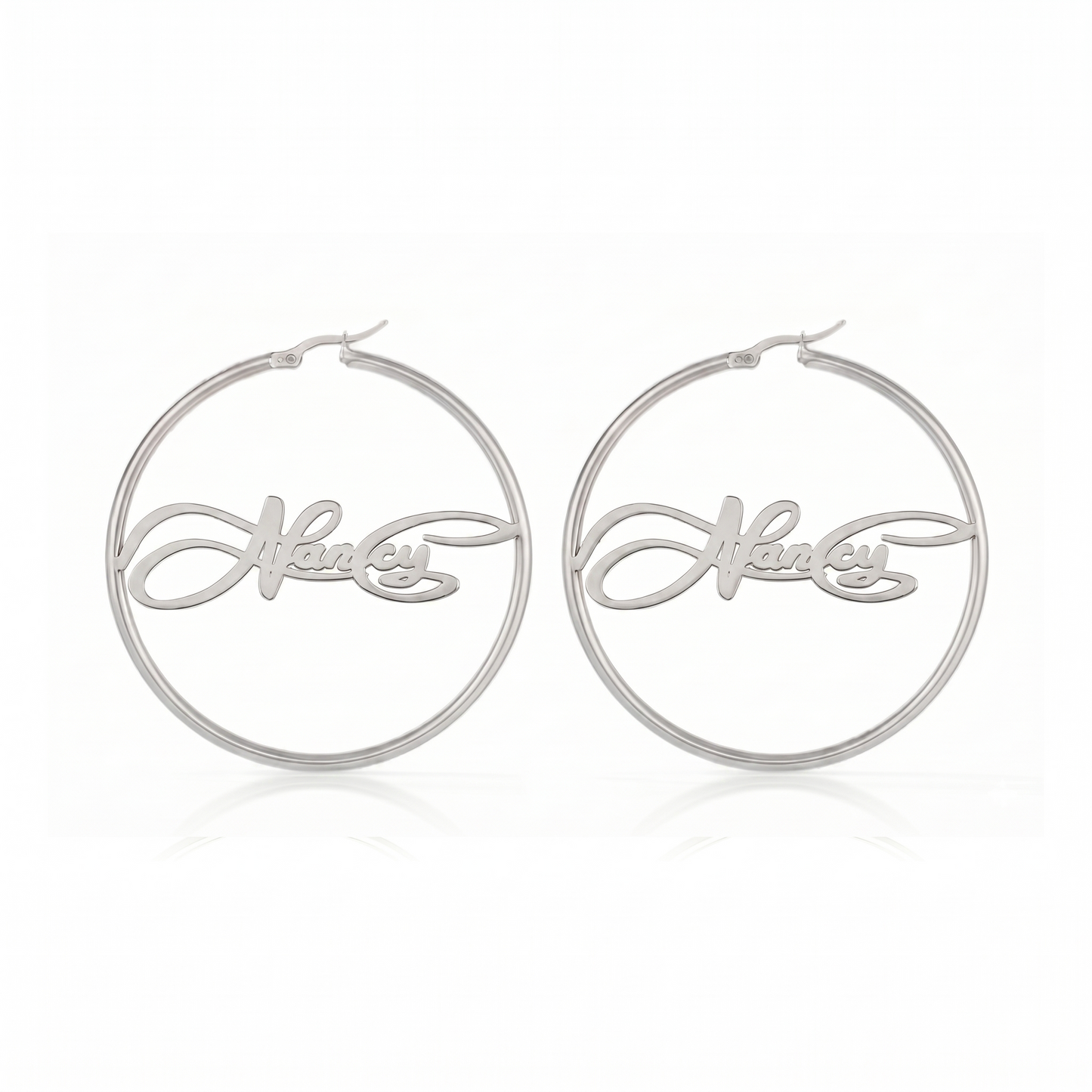 02 Custom Name Hoop-Earring