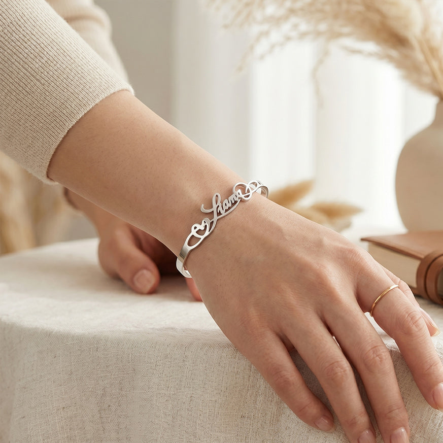 04 Custom Name Bangle