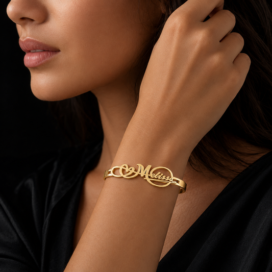 04 Custom Name Bangle