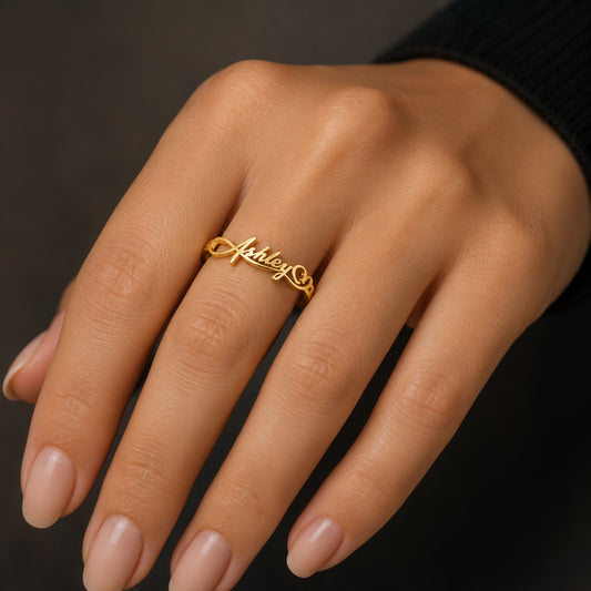 03 Custom Name Ring