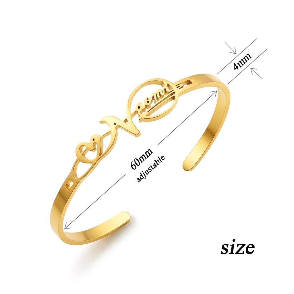04 Custom Name Bangle