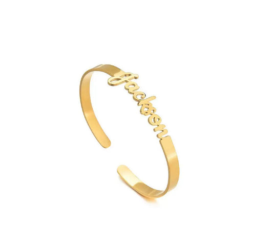 03 Custom Name Bangle